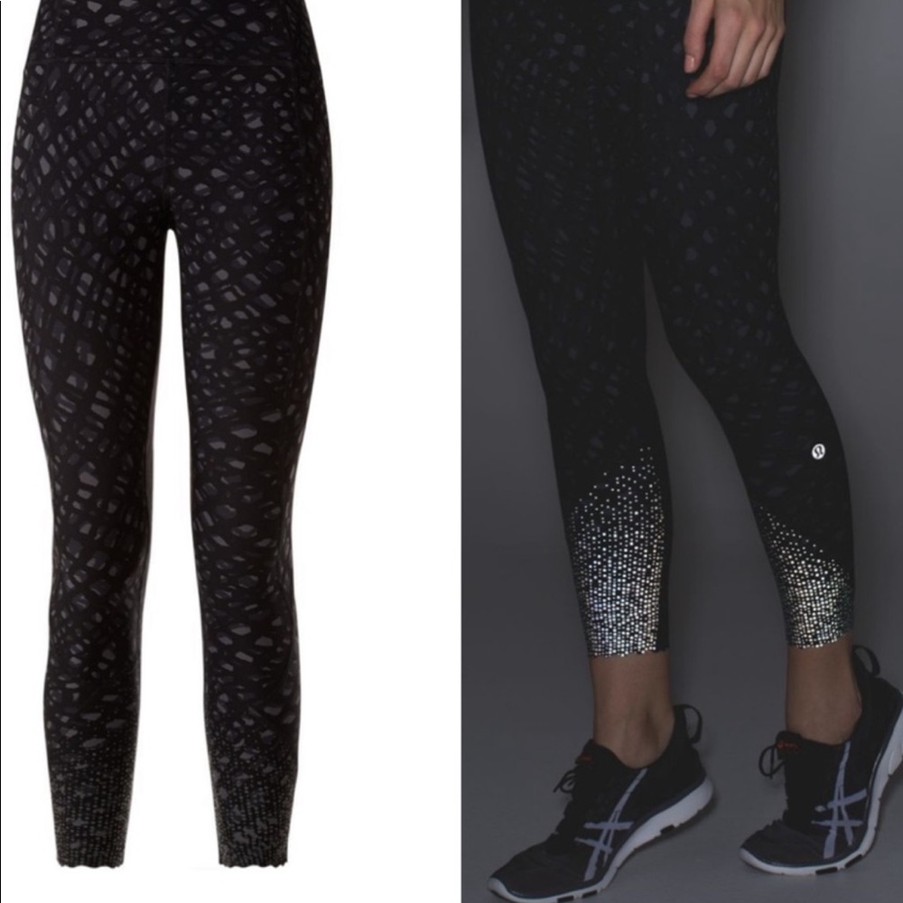 Lululemon Tight Stuff Scalloped Hem Size 6